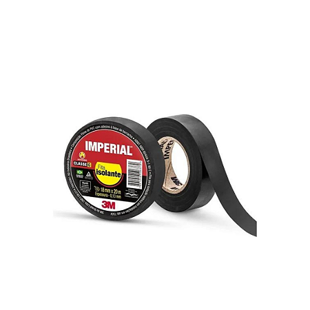 FITA ISOLANTE IMPERIAL 19 X 20M 3M