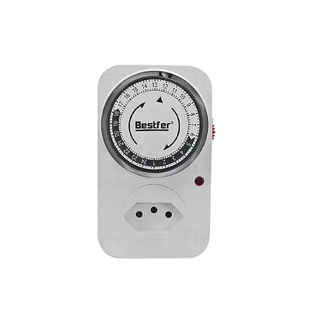 TIMER ANALOGICO BIVOLT 3 PINOS BESTFER
