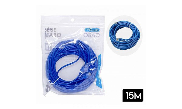 CABO REDE RJ45 15 METROS ITBLUE
