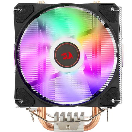 Redragon - Cooler para Processador Tyr Rainbow 120mm 4 Heatpipes - CC9104
