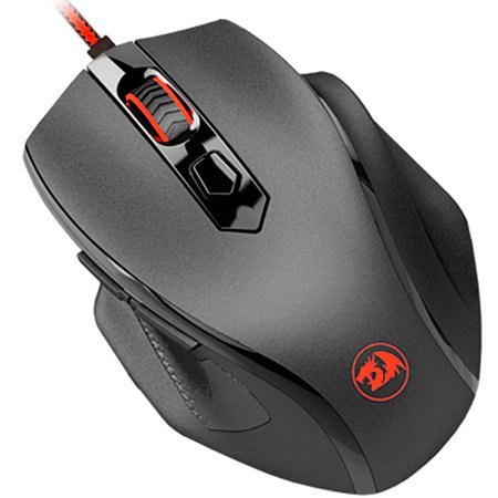 Redragon - Mouse Gamer Tiger 2 USB 3200 DPI Preto (M709-1)