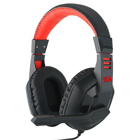 Headset Redragon Gamer ARES com Microfone Preto (H120)