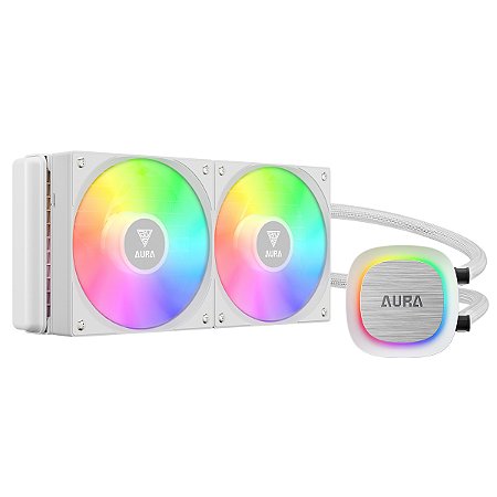 Gamdias - Water Cooler AURA GL 240 V2 Argb Branco