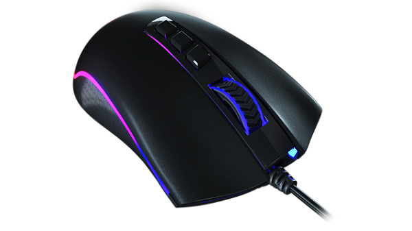 Redragon - Mouse Gamer KING COBRA 2 RGB 24000 Dpi 1000Hz Preto (M711-FPS-1)