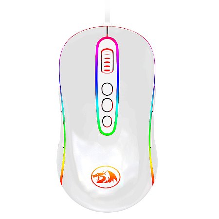 Redragon - Mouse Gamer PHOENIX 2 10.000 DPI Lunar White (M702W-1)