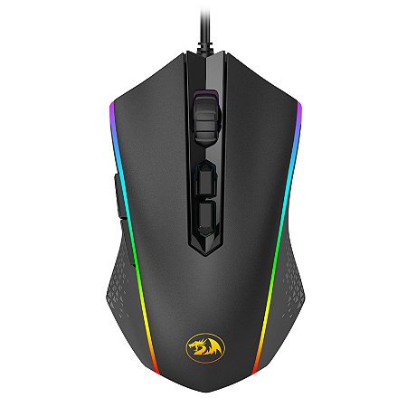 Redragon - Mouse Gamer MEMEANLION CHROMA LITE 4200 Dpi Preto (M710L-K)
