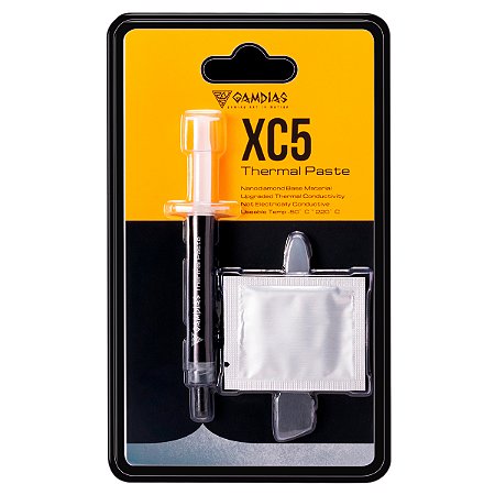 Gamdias - Pasta Térmica XC5 Nanodiamante Prata (XC5)