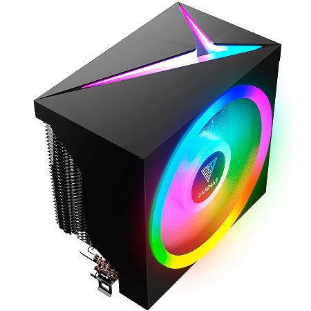 Gamdias - Cooler Boreas M1 610 ARGB PWM 6 Heatpipes Dual Rings 120mm TDP 180w