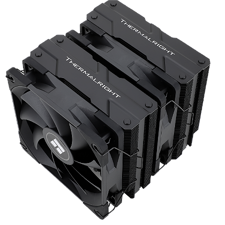 Thermalright - Cooler PEERLESS ASSASSIN 120 Black 2 Torres 2 Fans LGA 1851 1700 AM4 AM5 Preto