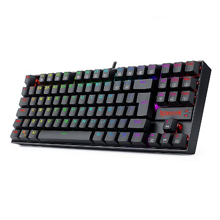 OPENBOX - Teclado Magnético Gamer KUMARA PRO Rgb Abnt2 Preto - Switch Marrom (K552RGB-PRO V2)