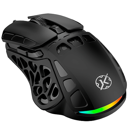 Mouse Gamer Kalkan DRAUGR 12000 Dpi Switche Huano Preto - KLK00009