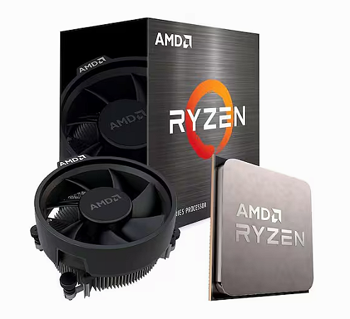 Processador AMD RYZEN 5 5500 3.6GHZ AM4 6 Nucleos 19MB Cache (100-100000457BOX sem vídeo)
