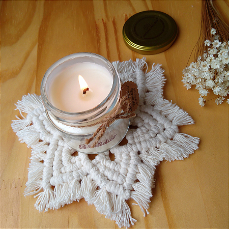 Porta-velas estrela