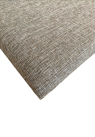 Bloco Estofado Adesivo Não é Segredo Linho Marrom Mesclado 40L x 30A