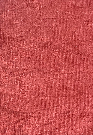 Tecido Suede Amassado cor Vermelho 1mt x 140cm Não é Segredo