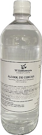 Álcool De Cereais - Wildflowes - 1 Litro