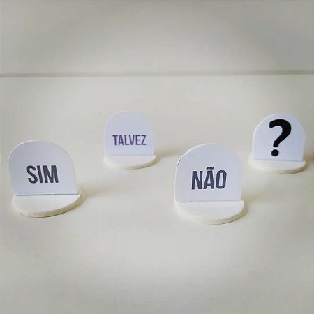 Elementos para Constelação - SIM / NÃO / ? / TALVEZ