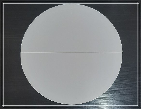 Campo Mórfico Dobrável - 40 CM - Branco
