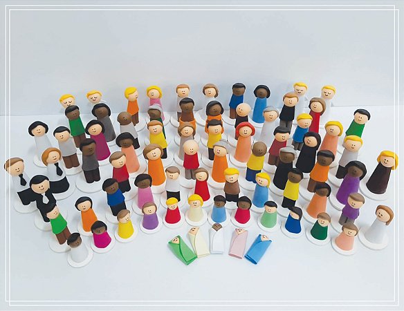 Bonecos para Constelação - Unidade