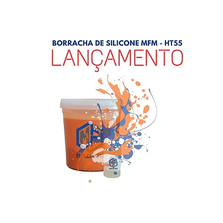 Silicone para Alta Temperatura MFM-HT55 - KIT