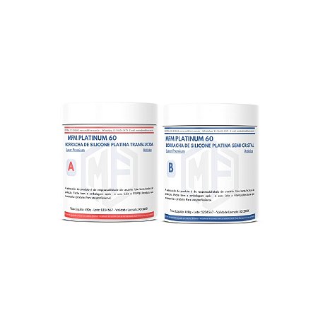 Borracha de Silicone Platina MFM-PLATINUM SH60