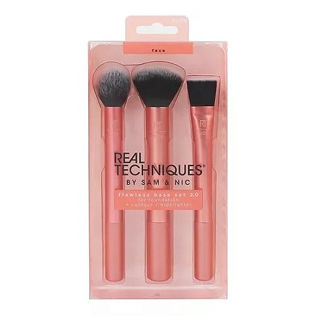 Kit de 3 Pincéis (206 204 205) | Real Techniques