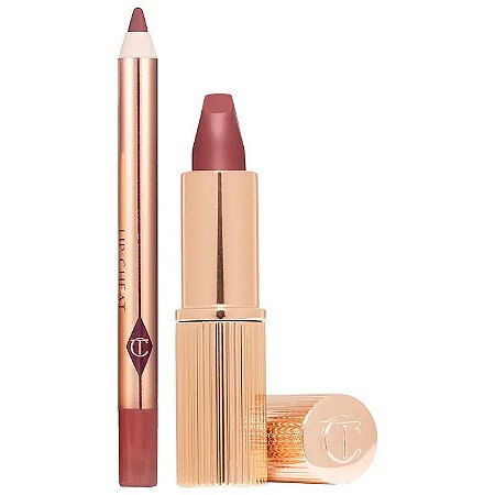 Mini Pillow Talk Lipstick & Liner Set - Cor Pillow Talk | Charlotte Tilbury