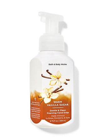 Sabonete líquido em espuma - Warm Vanilla Sugar | Bath & Body Works