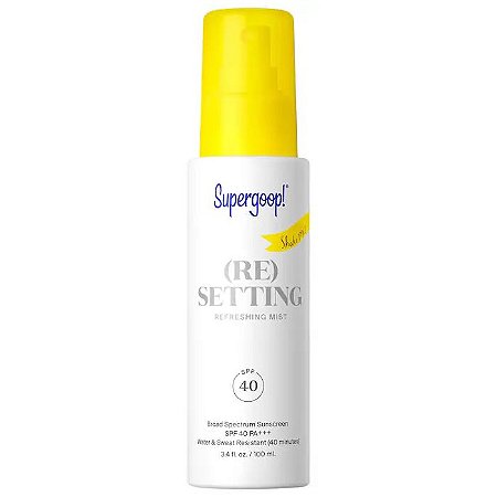 Protetor solar - Setting Refreshing Mist Sunscreen SPF 40 | Supergoop!