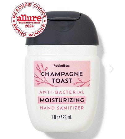 Higienizador de Mãos Hidratante - Champagne Toast - 29ml | Bath & Body Works
