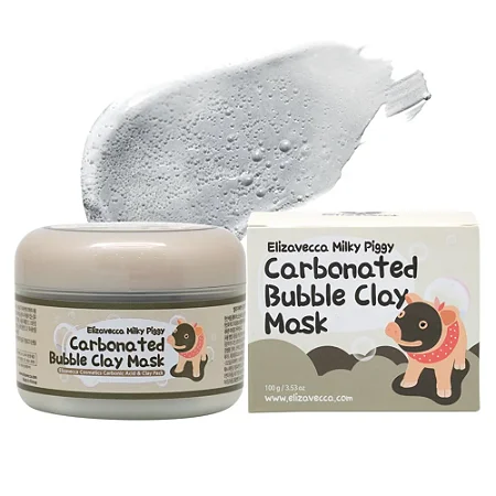 Milky Piggy Carbonated Bubble Clay Mask - 100g | Elizavecca