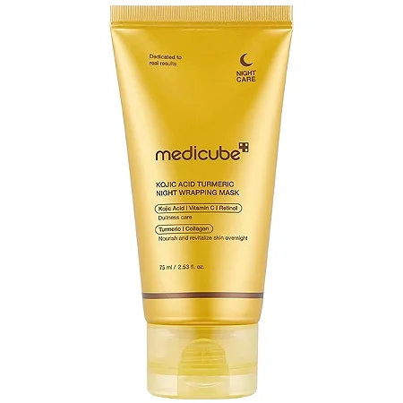 Kojic Acid Turmeric Night Wrapping Mask - 75 ml | Medicube