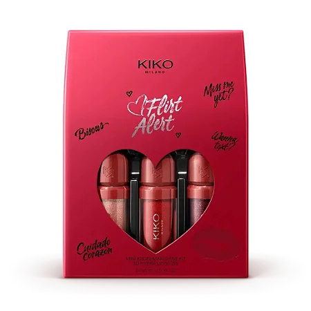 Flirt Alert Mini Kisses 3d hydra lip gloss | Kiko Milano