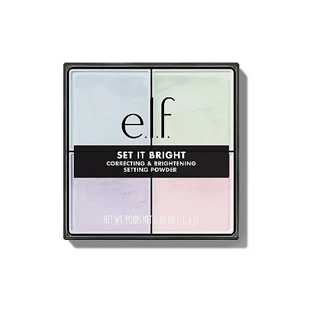 Set It Bright Powder Quad - Cor Light | Elf