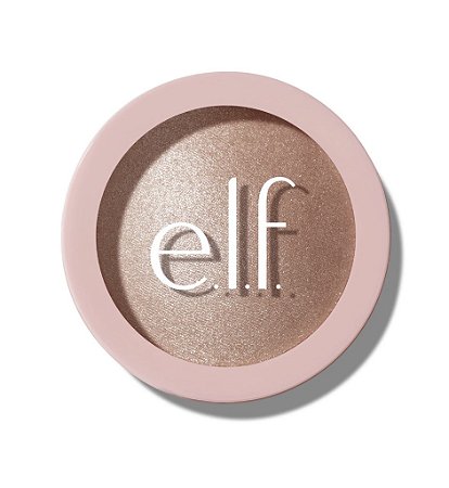 Halo Glow Silky Powder Highlighter - Cor Blush Money - Rose Gold | Elf