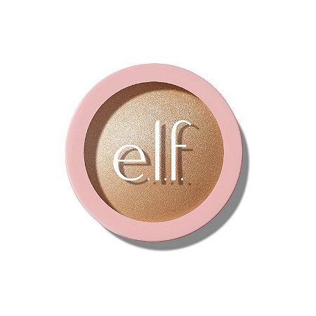 Halo Glow Silky Powder Highlighter - Cor Prosecco Poppin - Champagne Gold | Elf