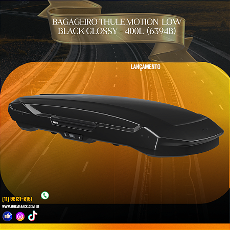 Bagageiro Thule Motion Low 400L