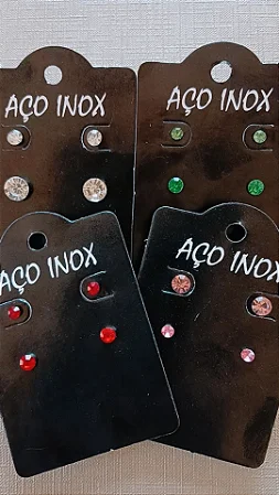 Kit 20 brincos pequenos sortidos