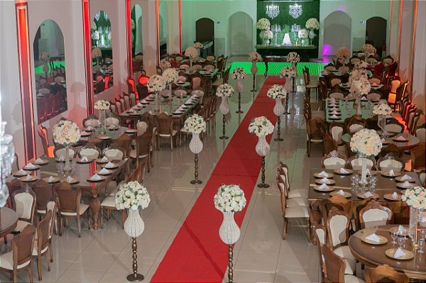 Decoração de Arranjos Florais para Cerimonial - Mansão Marion