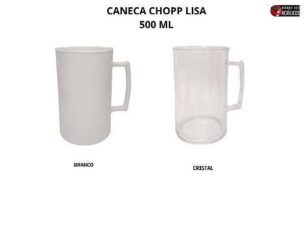 Caneca chopp liso - unidade
