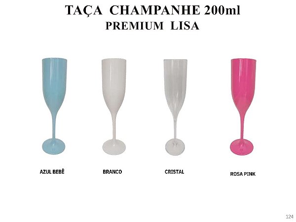 Taça Champanhe Lisa - unidade