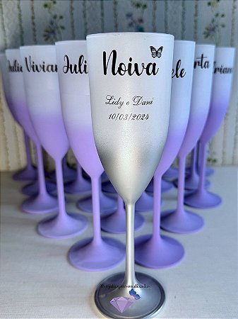 Taça Champanhe Jateada - unidade