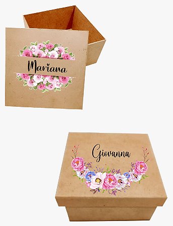 Caixa MDF 12x12x5 - unidade