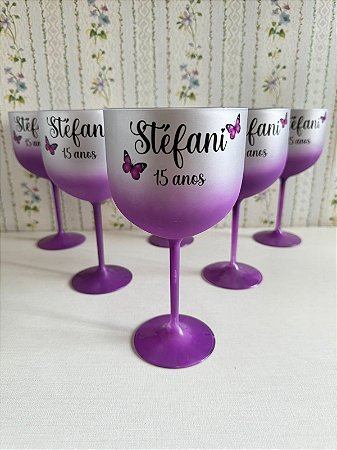 Taça Gin Bicolor - unidade