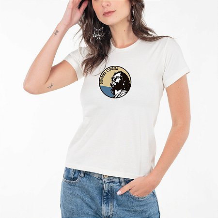 Baby Look Doutrina Espírita Jesus Cristo Branca