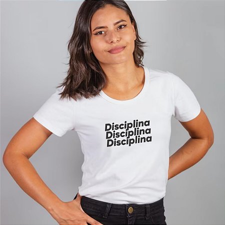 Baby Look Disciplina Branca