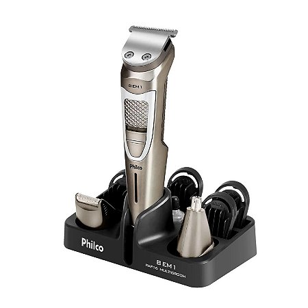 Aparador De Pelos Barba Nariz Orelha 8 Em 1 Bivolt Philco