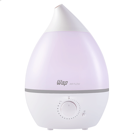 Umidificador De Ar Ultrassonico Wap Air Flow Luminária 4L
