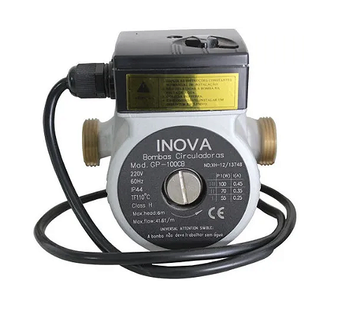 Bomba Circuladora Para Água Quente Gp-100cb Latão Inova 220v