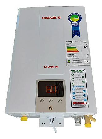 Aquecedor De Água A Gás Lorenzetti Lz 2000 De - B (Branco) 20
